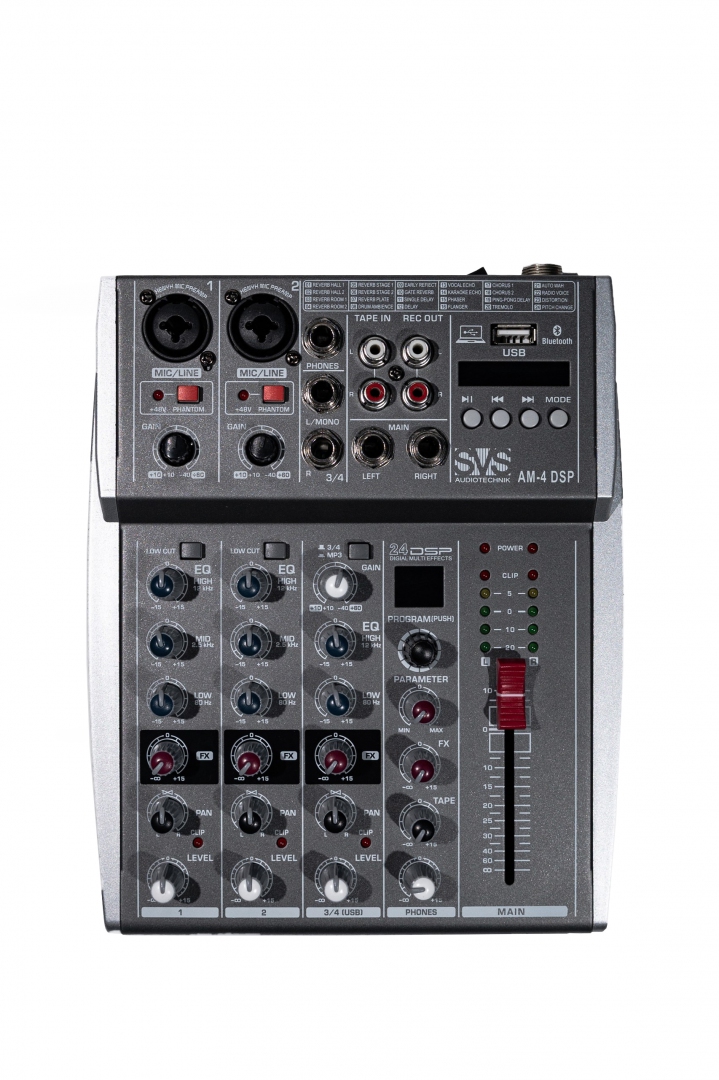 SVS Audiotechnik mixers AM-4 DSP Аналоговый микшерный пульт, 4-канала в Севастополе