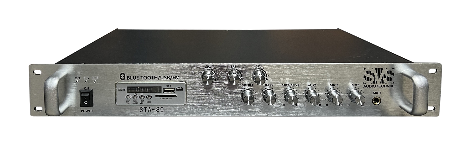 SVS Audiotechnik STA-80 Микшер-усилитель для систем Public Address в Севастополе