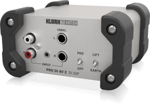 Klark Teknik DI 22P пассивный стерео директ-бокс в Севастополе